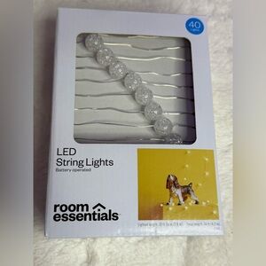 Room Essentials Warm White LED String Lights